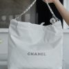 白色银扣 中号 图1