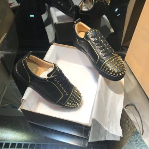 顶级新款 Christian Loubotin 情侣款 男女码34—47 原单品质 定制进口牛皮 水染牛皮里 原版TPU 图1
