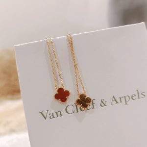 Van Cleef & Arpels 梵克雅宝•Vintage AIhambra四叶草贝母项链吊坠 代购级高定版 图1