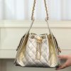 Chanel small hobo 香槟金 鱼子酱 小号 图1