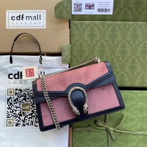 。【原厂皮配(Cdfmall三亚免税店手提袋】Dionysus系列作为古驰宠儿精选手袋之一,Dionysus酒神系列用其 图1