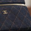 Chanel 26p 丹宁牛仔LP 饭盒包 深蓝 图1