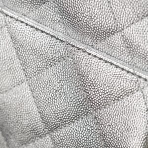 Chanel 26c 25bag 抽绳水桶包 银色银扣小号 图2