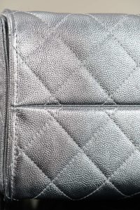 Chanel 26c 25bag 抽绳水桶包 银色银扣小号 图4