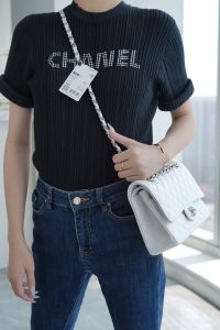 「Classic Flap」经典口盖包 中号 仙女白 图7