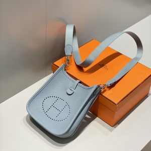 半手工 HERMES 亚麻蓝 图1
