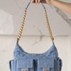 Chanel 25c 早春多口袋牛仔hobo 小号 图1