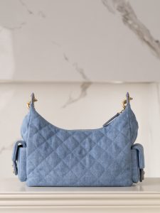 Chanel 25c 早春多口袋牛仔hobo 小号 图4