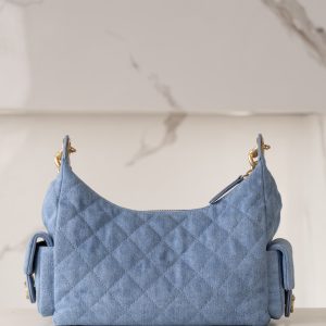 Chanel 25c 早春多口袋牛仔hobo 小号 图4