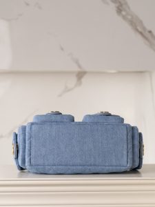 Chanel 25c 早春多口袋牛仔hobo 小号 图9