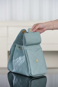 Chanel small hobo 雾霾蓝 鱼子酱 小号 图7