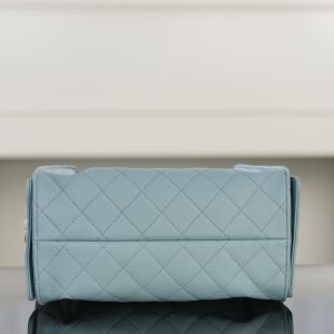 Chanel small hobo 雾霾蓝 鱼子酱 小号 图9