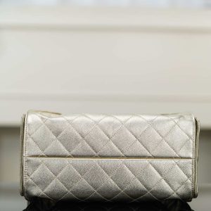 Chanel small hobo 香槟金 鱼子酱 小号 图9