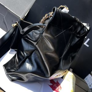 CHANEL垃圾袋,光面皮革油 图3