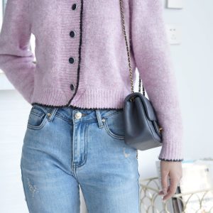 Chanel 金属球方胖子 深灰色 图7