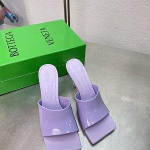 工厂价顶级高端版本 代购品质 原版开发 Bottega Venet*2023ss新品爆款夏季方头高跟Patch凉鞋。BV 图1