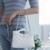 CHANEL 横款31bag nano 白色 图1