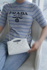 CHANEL 横款31bag nano 白色 图7
