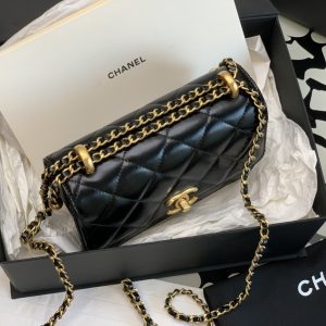 香奈儿19Bag 双小金球mini 图4