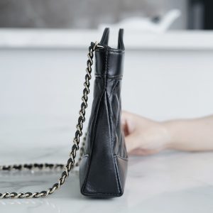 CHANEL 横款31bag nano 黑色 图4