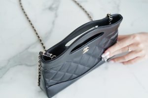 CHANEL 横款31bag nano 黑色 图7