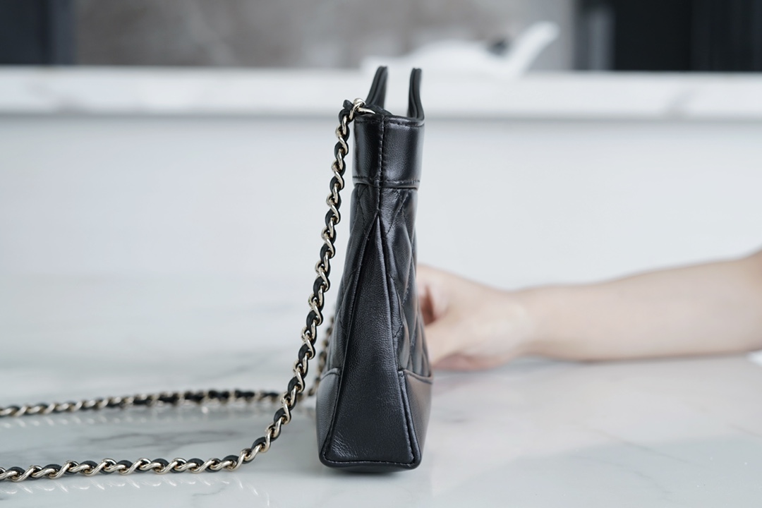 CHANEL 横款31bag nano 黑色 图4