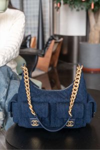Chanel 25c 爆款牛仔hobo 嬉皮包 小号 图8