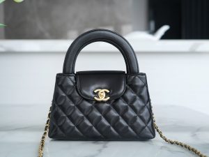 CHAENLKelly手柄包 黑色 图1