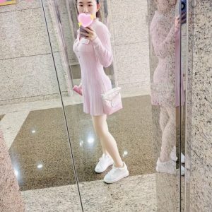 Chanel 24S 渐变粉色mini 22bag 图1