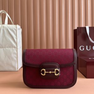 。【配置专柜全套包装】Gucci Horsebit 1955系列肩背包。Gucci Horsebit 1955系列肩背包 图1