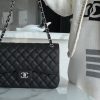 CF Classic Flap Jumbo |鱼子酱黑银 大号 图1