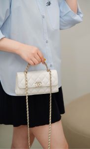Chanel 25s 交叉手柄kelly 白金 横版 图1