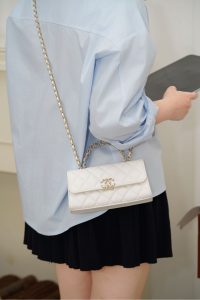 Chanel 25s 交叉手柄kelly 白金 横版 图2