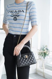 CHAENLKelly手柄包 黑色 图5