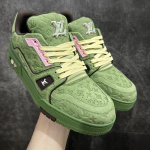 Tyler x Louis Vuitton 路易威登 LV Trainer 联名款 低帮休闲板鞋 海淘代购同渠道品质 高 图1