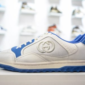 Gucci2023早春古驰G家 最新爆款MAC80 运动鞋 情侣款 休闲 复古 做旧 脏脏鞋 小脏鞋 小白鞋 图1