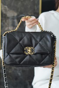 CHANEL BAG 经典黑 小号 图9
