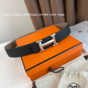 Hermes-38MM 爱马仕专柜同步 进epsom双面小牛皮 精钢精品五金 双面可用 图1