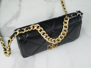 CHANEL 23p 新款19woc 黑金 图7