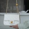 Chanel 金属球方胖子 白色 图1