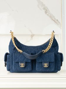 Chanel 25c 爆款牛仔hobo 嬉皮包 小号 图1