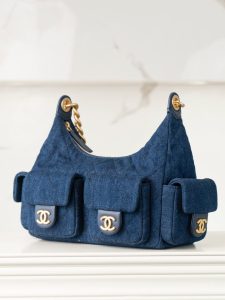 Chanel 25c 爆款牛仔hobo 嬉皮包 小号 图3
