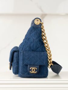 Chanel 25c 爆款牛仔hobo 嬉皮包 小号 图5