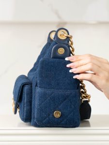 Chanel 25c 爆款牛仔hobo 嬉皮包 小号 图6