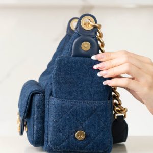 Chanel 25c 爆款牛仔hobo 嬉皮包 小号 图6