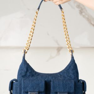 Chanel 25c 爆款牛仔hobo 嬉皮包 小号 图9