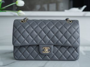 CF Classic Flap| 中号 羊皮 深灰ʚྀིɞ 图1