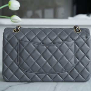 CF Classic Flap| 中号 羊皮 深灰ʚྀིɞ 图3