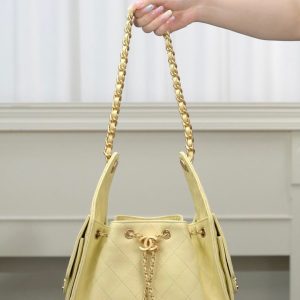 Chanel small hobo 小鸡黄 小号 图1