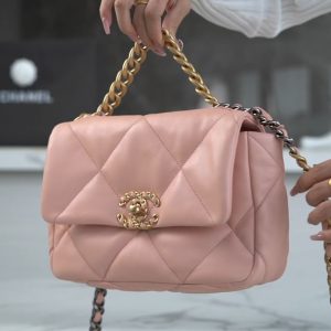 CHANE·L春夏新品19bag 裸粉小号 图1